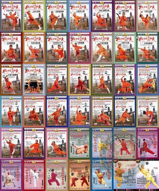 Songshan Shaolin Kung Fu Master Shi Deci Complete 45-DVD Collection Guide