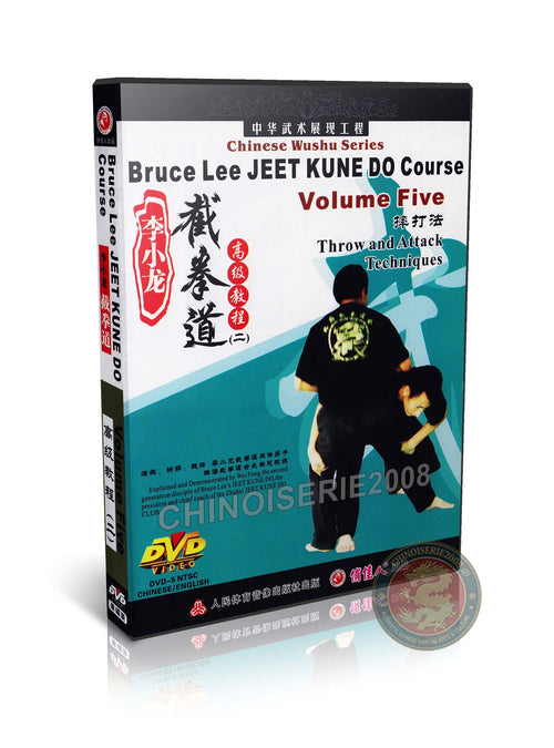 Bruce Lee Jeet Kune Do Course Vol 5: Throw and Attack Combat Methods DVD Guide