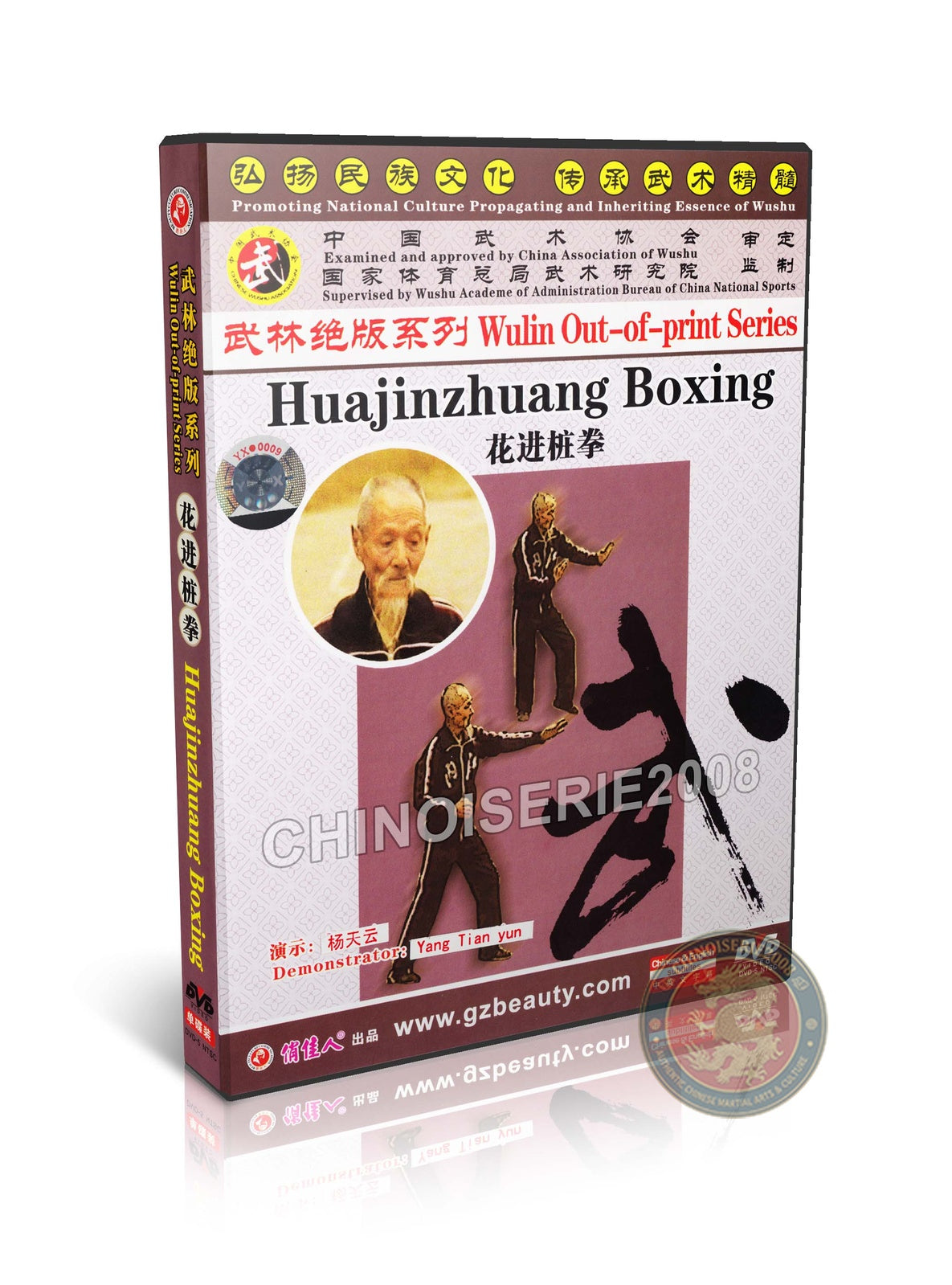 Huajinzhuang Boxing High Stakes Technical Routine by Master Yang Tianyun DVD