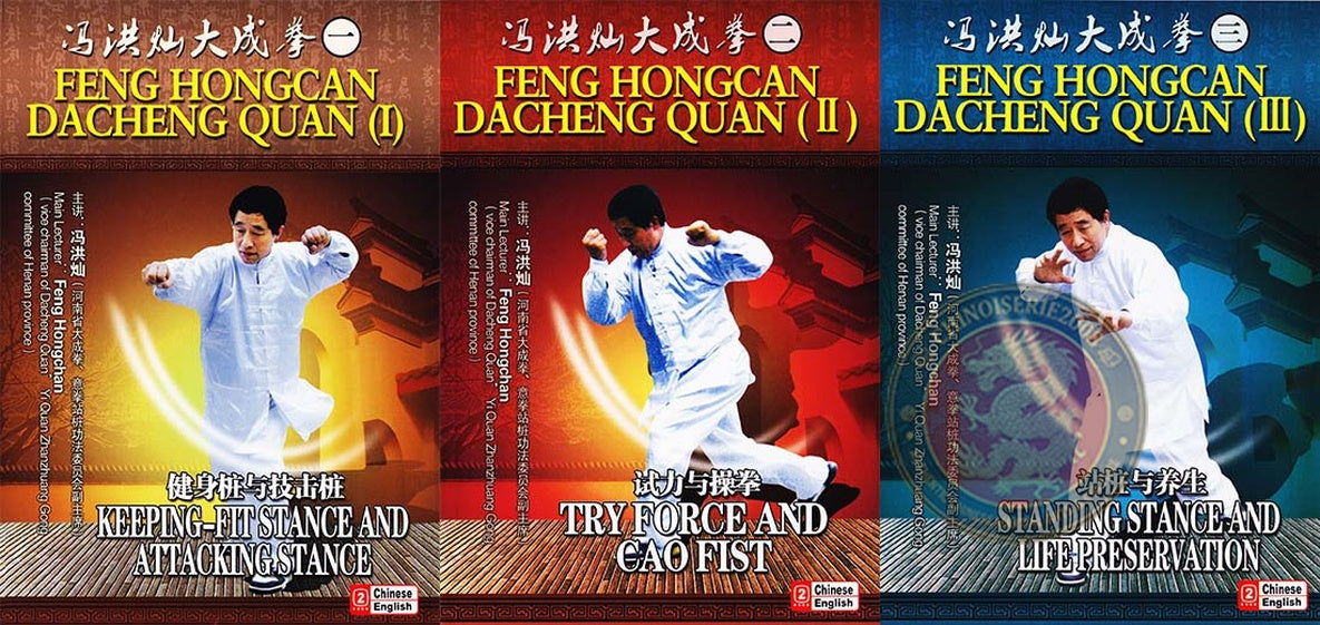 Dacheng Quan Complete Mastery Series by Feng Hongcan 3 DVDs Box Set Collection